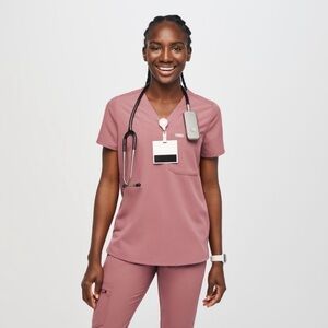 34. Figs Catarina Mauve Shirt